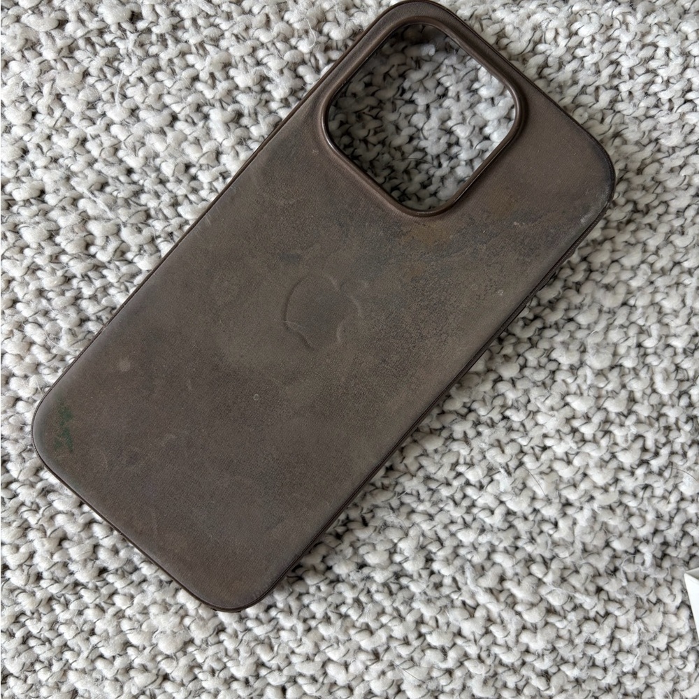 Apple iPhone 15 Pro FineWoven Case - Tan - Picture 2 of 3